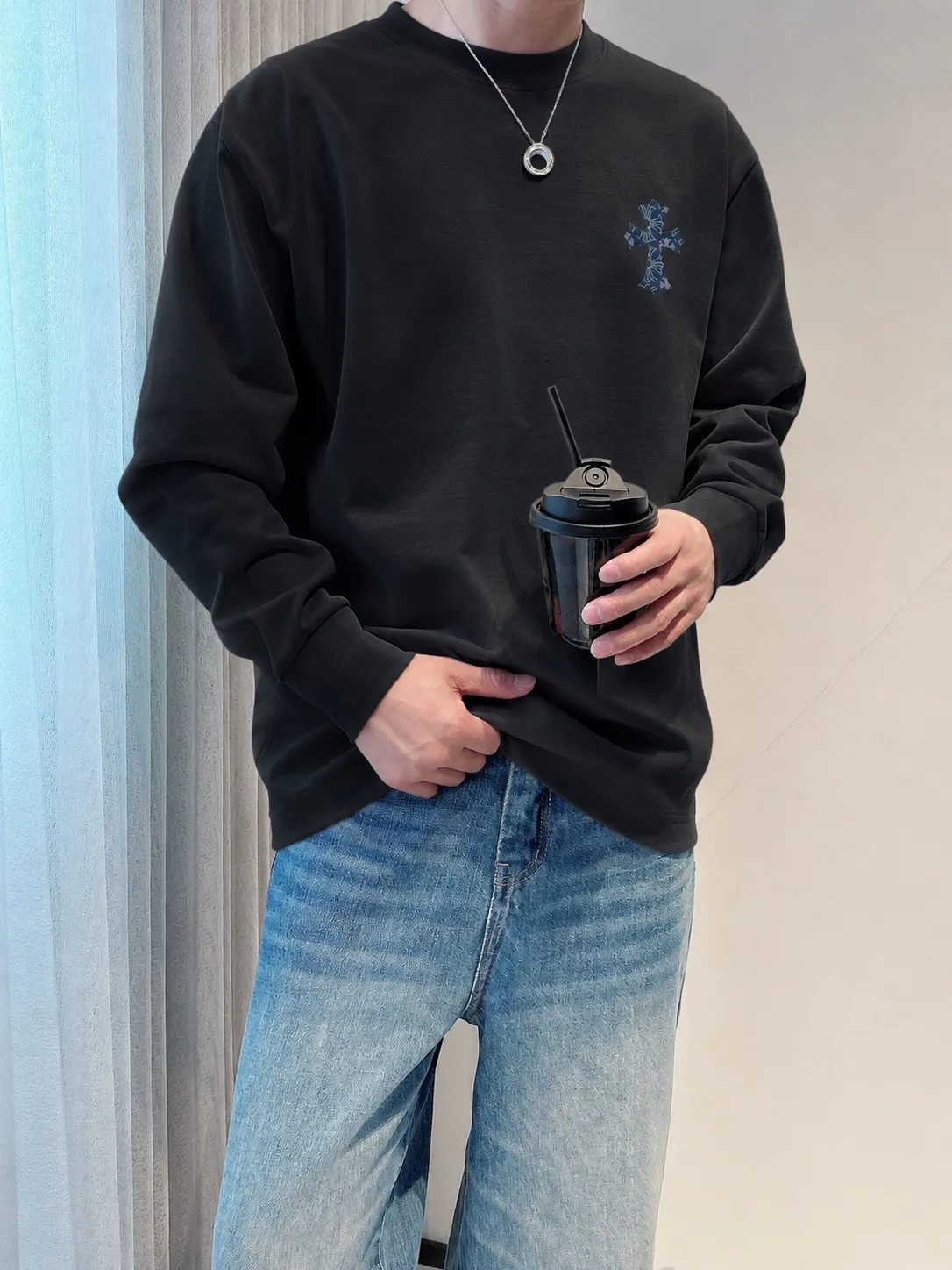 Chrom Heart 《 》 ， ， Same Style ， : Black White Coffee Brown Size：S（90-130 ） M（125-140 ） L（135-155 ） XL（155-175 ） XXL（175 ）